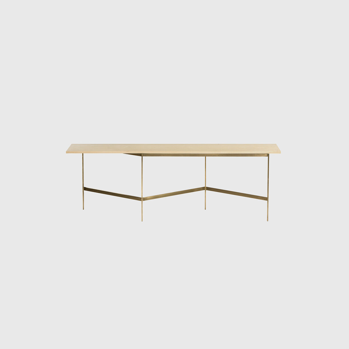 Plank Console Table 140cm Ash